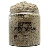 Wink Soap Coffee Body Scrub Vegan, 100% Natural, Essential Oils, Best Coffee Scrub with Arabica Coffee to Help Reduce Cellulite & Exfoliate the Skin, 8 oz