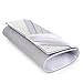 Jubileens Womens Elegant Pleated Satin Crystal Fashion Clutch Evening Bag Purse (Silver)
