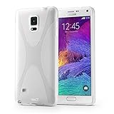 Samsung Galaxy Note 4 Case - Exact Samsung Galaxy Note 4 Case [JUMP Series] - X-Line SoftGel Flexible TPU Case for Samsung Galaxy Note 4 (SM-N910S / SM-N910C) Clear