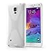 Samsung Galaxy Note 4 Case - Exact Samsung Galaxy Note 4 Case [JUMP Series] - X-Line SoftGel Flexible TPU Case for Samsung Galaxy Note 4 (SM-N910S / SM-N910C) Clear