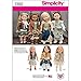 Simplicity Creative Patterns 1392 Steampunk Costume for 18-Inch Doll