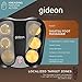 Gideon Shiatsu Heated Foot Massager with 18 Deep Kneading Multi Level Massaging Nodes
