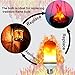 LED Flame Effect Light Bulb 5W 1300K Flame LED Bulbs with Upside Down Effect 3 Modes Flame Light Bulb E26 Based for Halloween Home/Hotel/Bar Party Decoration by LUXON