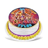 Avengers Infinity War Edible Cake Topper