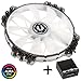 BitFenix BitFenix Spectre Pro RGB LED Case Fan with Controller - 200mm - BFF-SRGB-20025C-RP