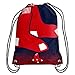 MLB Baseball Team Logo Drawstring Backpack Bag - Pick Team (Boston Red Sox)
