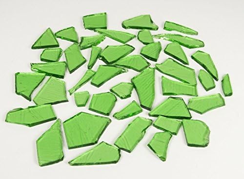 "Linden Green" Stained Glass Cobbles 2.5 Ounces