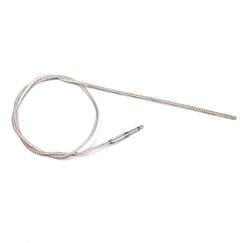 Alnicov Guitar Piezo Pickup, Acoustic Guitar Soft Saddle Transducer, Easy Install, 39cm AUX Cable, Silver, Indoor Use