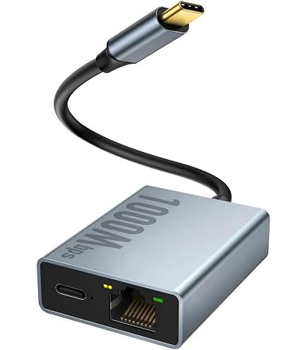 Snlrntin Adaptador Ethernet para Fire TV Stick/4K/4K Max, Fire TV
