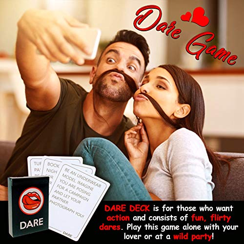Talk, Flirt, Dare! Fun and Romantic Game for Couples Conversation