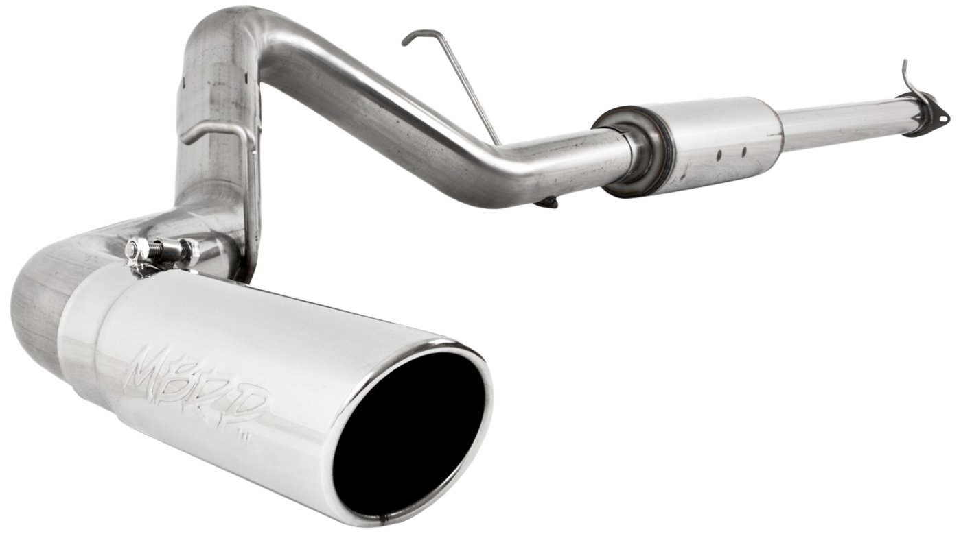 3. MBRP S5076409 T409 Stainless Steel Single Side Exit Cat-Back Exhaust System