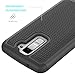 LG K10 Case, LG Premier Case Cover Accessories, OEAGO [Shockproof] [Impact Protection] Hybrid Dual Layer Defender Protective Case Cover for LG K10 / LG Premier - Black