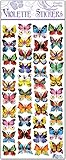 Violette Stickers Painted Butterflies