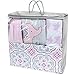 Wendy Bellissimo 4pc Nursery Bedding Baby Crib Bedding Set (Pink Elephant)