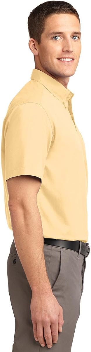 Port Authority Men's Tall Short Sleeve Easy Care at  Men’s Clothing store