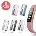 Case for Fitbit Alta HR/Ace, Belyoung Soft TPU Slim Fit Full Cover Screen Protector for Fitbit Alta HR and Ace