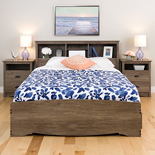 Prepac Full / Queen Headboard,Drifted Gray Pricepulse