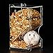 Oranmay Automatic Hamster Feeder Acrylic Food Feeding Dispenser for Guinea Pig Gerbil Pigeonthumb 4