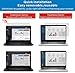 Accgonon Laptop Privacy Screen Filters,15.6-inch Widescreen（16:9） Monitors Privacy Screen Protector,Anti-Glare Anti-Spy Anti-Blue Scratch and UV Protection,Easy Installthumb 3