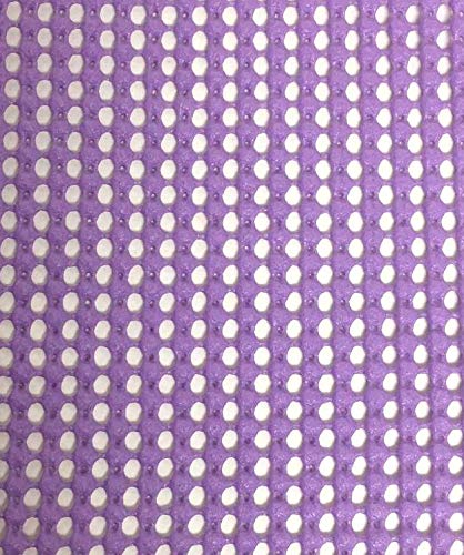 RFS Rainforest Non-Adhesive Non-Slip Shelf and Drawer Liner, 12-Inch x 20-Feet, Purple