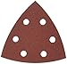 Bosch Sdtr122 120 Grit Triangle Sandpaper Hook And Loop