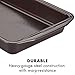 Circulon Nonstick Bakeware, Nonstick Cookie Sheet / Baking Sheet - 11 Inch x 17 Inch, Chocolate Brown