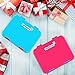 Adult Lunch Box Bento Container for Adults Meal Prep Or Kids (Blue), 20 Stickers Pack To Decorate