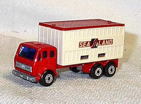 matchbox mercedes container truck