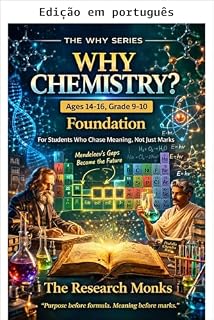 Livro Por que química? (14-16 anos, 9º-10º ano) (A série Por Quê - Propósito antes da fórmula. Significado antes das notas)