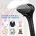 Clothes Steamer, Aicok 1500W Professional Heavy Duty Steamer for Clothes, Full Size Garment Steamer 1.6L(56.3oz) For 60-Minute Continuous Steaming, Fabric Brush, Splint and 2 Hangers