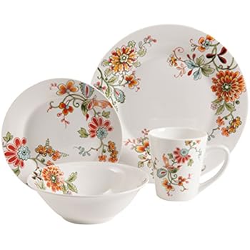 Gibson Overseas, Inc. 92950.16RM Doraville dinnerware set, 1, Multicolor