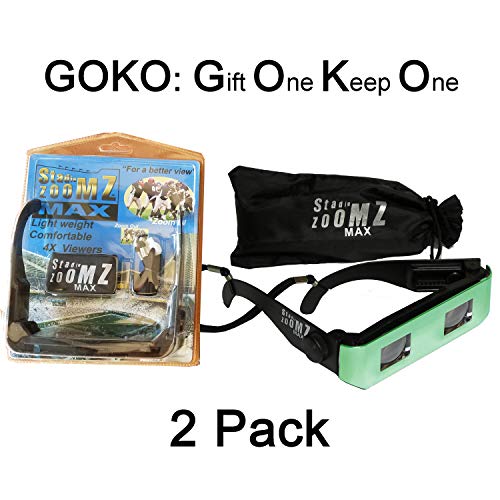 image for StadiumZoomz Max Team Colors Binocular Glasses TV Sports Viewer for Sp