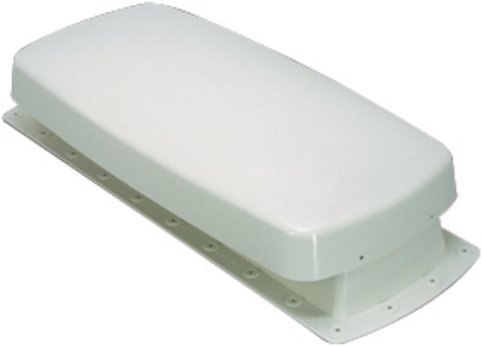 RV Motorhome Plastic Roof Vent With Top, Base, and Bired/Squirrel Screen, Easy To Clean