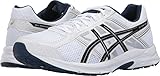 ASICS Men's Gel-Contend 4 Running Shoe, White/Black/Insignia Blue, 10 Medium US