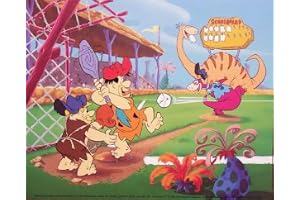 The Flintstones Baseball Sold Out Lithograph Print