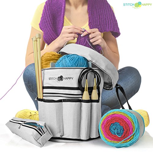 Designer Stitch Happy Knitting Starter Kit 20 Piece Knitting Kit for