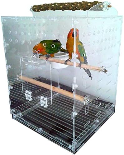 鳥籠 インコ 鳥かご ケージ インコ とりかご おしゃれ 家庭用アクリルバードケージ 大きな透明な