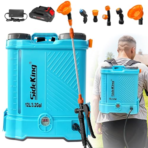 SideKing 3.2 Gallon Battery Backpack Sprayer