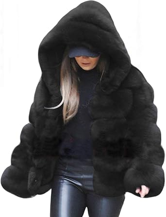 amazon women's fur coats