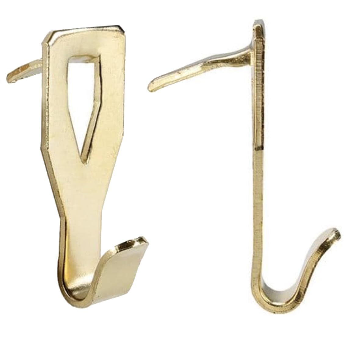 10 x PLASTERBOARD PICTURE HOOKS - HOLDS UP TO 7KG ON DRYWALL