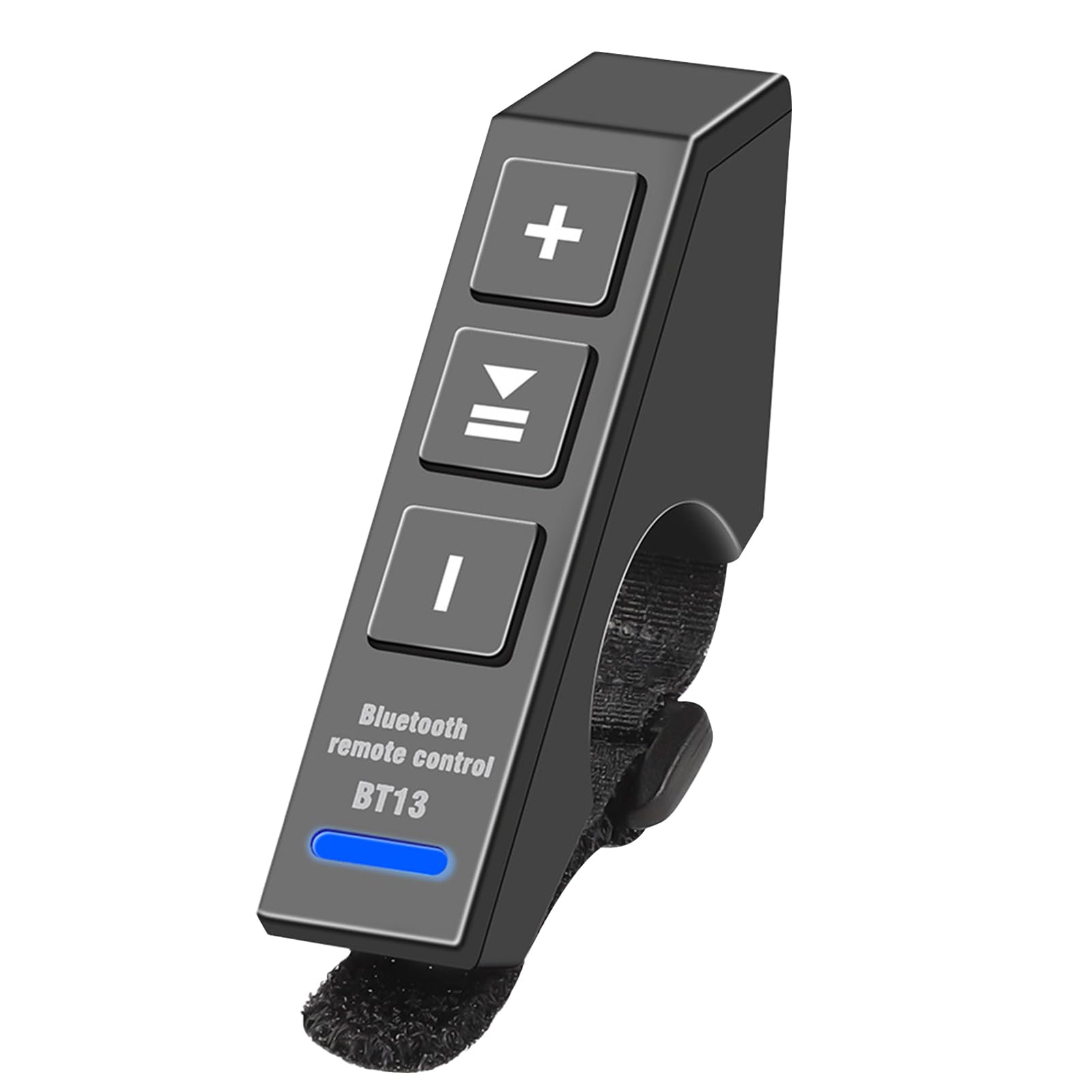 VOBOR Button Bluetooth Remote Control Kit for Phone, Wireless Wearable Waterproof Phone Controller for Car Bike Motorbike Steering Wheel