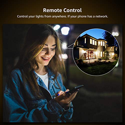 LE-Bombillas-Inteligentes-GU10-Bombilla-WIFi-Funciona-con-Alexa-y-Google-Home-Blanco-Clido-a-Fro-Regulable-No-Requiere-HubPaquete-de-2410lm-45W50W-2700K-6500K-24GHz-WiFi