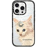 CASETiFY Impact Case for iPhone 16 Pro [Slim / 8.2 ft. 4X Military Grade Drop Protection/Wireless Charging Compatible] - Calculating... - Clear Black