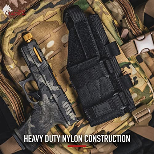 WOLF TACTICAL Molle Holster Universal Holster Molle Pistol Holster