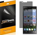 [2 Pack] Supershieldz- Privacy Anti-Spy Screen Protector Shield For ZTE Lever LTE + Lifetime Replacements Warranty - Retail Packaging