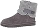 UGG Women's Shaina Slip on Slipper, GREY, 8 M US