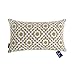 Decorative Pillow Cover Golden Palm 12x20 Lumbar Pillow Cushion Cover Oil Yellow Trellis Mina Throw Pillow Case Dark Mustard Yellow/Ochre Gold Color 1 pc Cotton Canvas 30x50cm