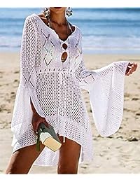 Wander Agio, vestido para la playa, cubre bikini de perspectiva sensual de red