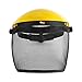 Logging Helmet Full Face Safety Adjustable Mesh Visor for Chainsaw Gardening Logging Brushcutter Forestry,Lawn Mower Accessories