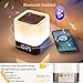Night Lights Bluetooth Speaker,Howap Alarm Clock Wireless Bluetooth Speakers,Touch Sensor Bedside Lamp,Color Changing Night Lights for Kids,MP3 Music Player, Speakerphone/TF Card/AUX-in Supportedthumb 2